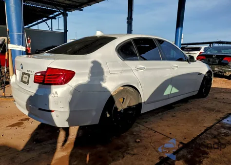 2013 BMW 528 I из США, поврежденный, VIN WBAXG5C50DDY35851